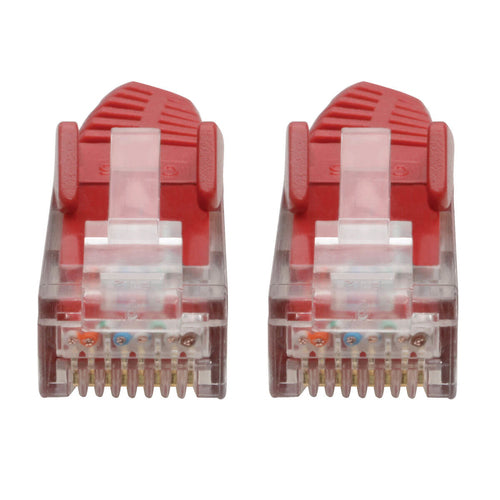 Cat6 Gigabit-Ethernet-Kabel 1,2 m Rot ohne Knickschutz U/UTP RJ45