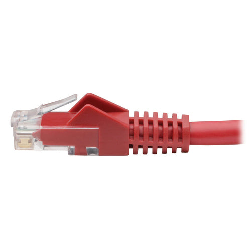 Cat6 Gigabit-Ethernet-Kabel 1,2 m Rot ohne Knickschutz U/UTP RJ45