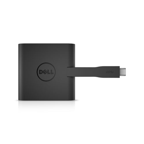 DELL DA200 USB-C Dockingstation HDMI VGA Ethernet USB 3.0 Schwarz