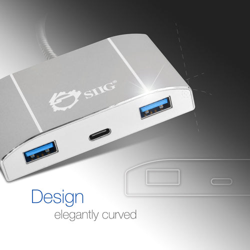 Siig JU-H30C11-S1 laptop dock/port replicator