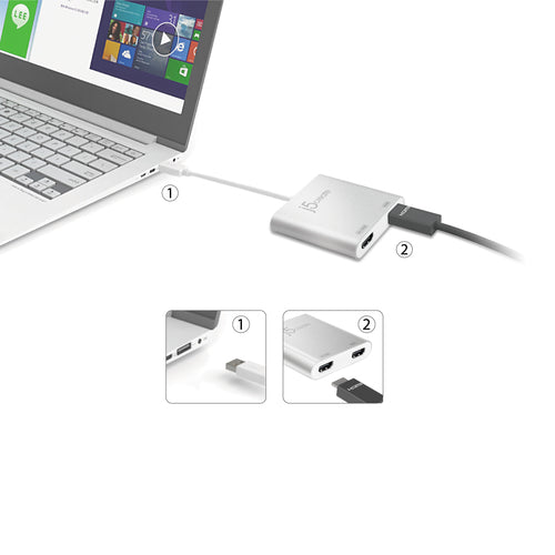 j5create JUA365 USB graphics adapter