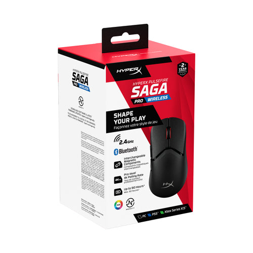 HyperX Pulsefire Saga Pro Wireless Gaming mouse
