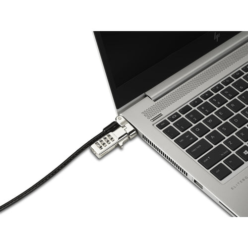 Kensington Universal 3-in-1 Laptop-Kabelschloss 1,8 m Kohlenstoffstahl Tragbare Sicherheit