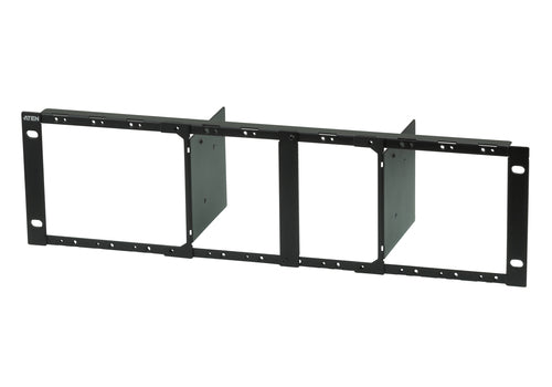 Video Extender Rackmontage-Kit für 1 bis 12 Extender, Schwarz