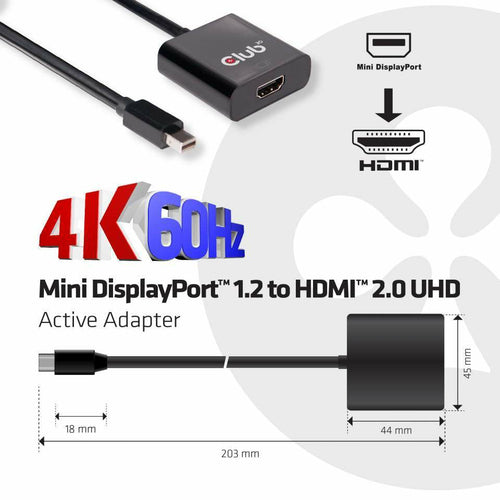 CLUB3D CAC-2170 video cable adapter