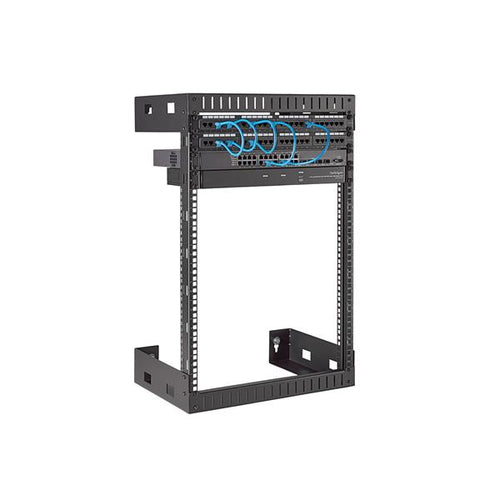 StarTech.com 15HE 19 Zoll Wandmontage Open Frame Netzwerkschrank - 30.7 cm Tiefe, 90.7 kg Kapazität