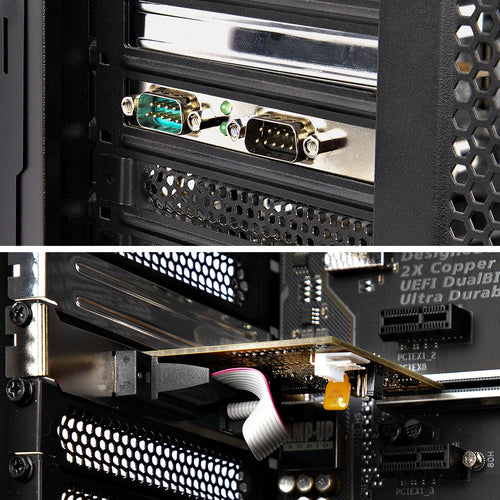 StarTech.com 21050-PC-SERIAL-LP interface cards/adapter