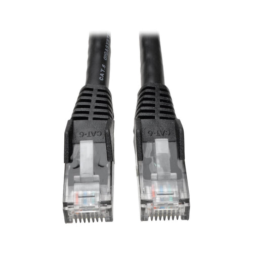 Cat6 Ethernet Cable Tripp Lite 35ft Snagless RJ45 PoE Black UTP