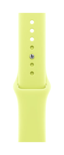 Apple Watch 46mm Neon Yellow Sport Band S/M Fluoroelastomer for 44mm 45mm 49mm Models