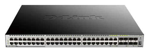 D-Link DGS-3630-52PC/SI 48-Port PoE L3 Managed Gigabit Switch | Hochleistungs-Netzwerk-Switch