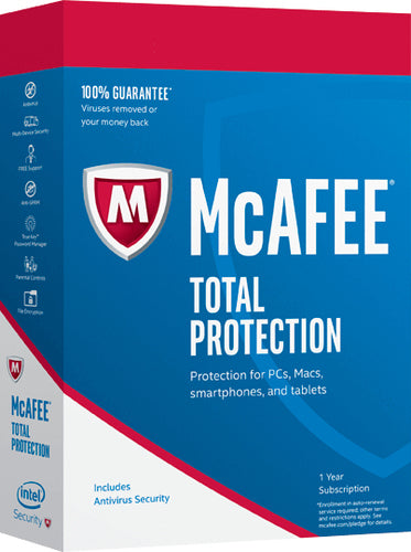 McAfee Total Protection 2018 1D 1Y