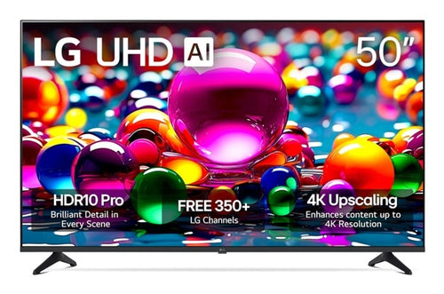 LG QNED 50UA7700PUB 50" Smart TV - 4K QNED Display, Wi-Fi