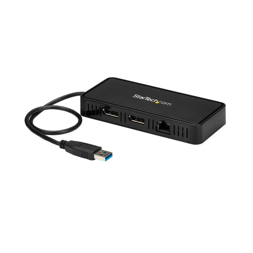 StarTech.com USBA2DPGB laptop dock/port replicator