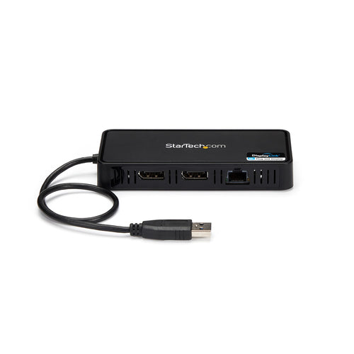 StarTech.com USBA2DPGB laptop dock/port replicator