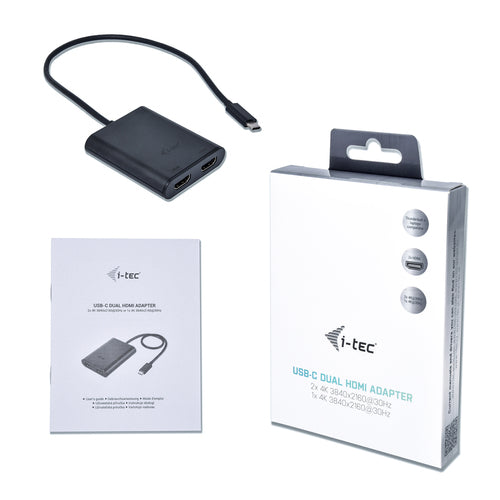 i-tec C31DUAL4KHDMI USB graphics adapter