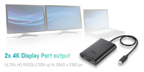 i-tec C31DUAL4KDP USB graphics adapter