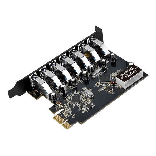 PCIe-USB-3.2-Gen-1-Schnittstellenkarte Siig LB-US0514-S1 5 Gbit/s Schwarz