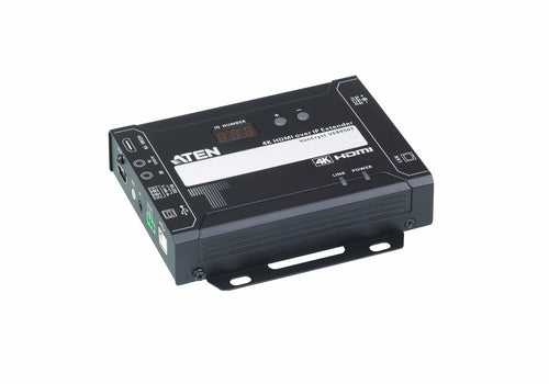 AV Extender 4K 4096x2160 Sender 100m Kabelgebunden HDCP Schwarz