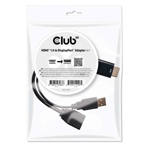 CLUB3D CAC-2330 cable gender changer