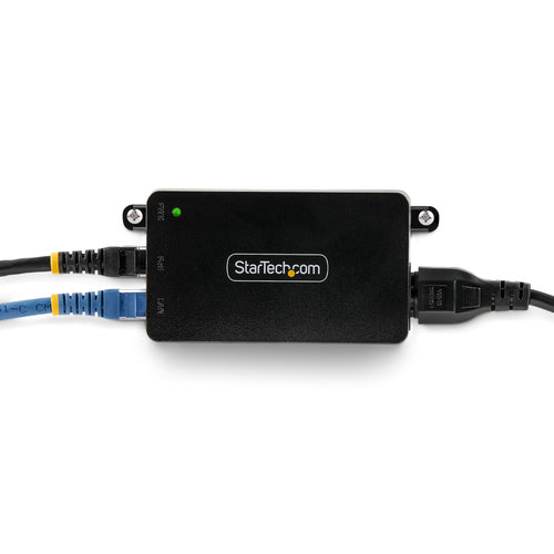 10Gbps PoE++ Injector 60W Ethernet Unmanaged Wall Mountable