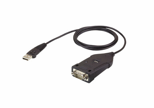 ATEN UC485 1,2 m serielles Kabel – USB Typ-A auf DB-9 Stecker, Schwarz