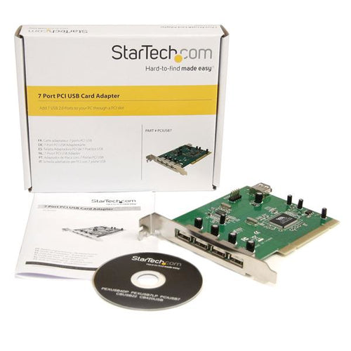 StarTech.com PCIUSB7 interface cards/adapter