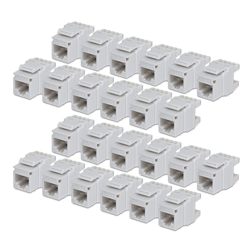 StarTech.com C6KEY110180WH24PK keystone module