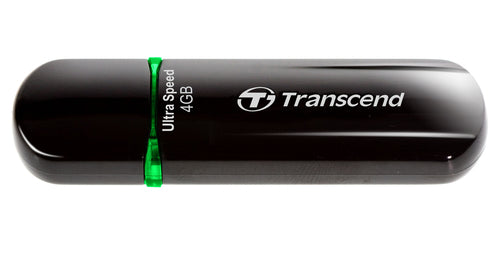 4GB Transcend JetFlash 600 USB-Flash-Laufwerk Typ-A 2.0 mit Kappe