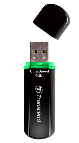 4GB Transcend JetFlash 600 USB-Flash-Laufwerk Typ-A 2.0 mit Kappe