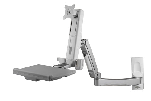 Monitor Mount Stand Amer Mounts AMR1AWSL 24 Inch Grey 75x75 100x100