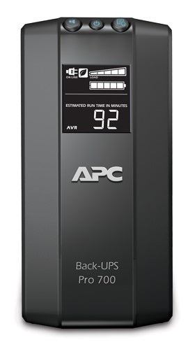 Uninterruptible Power Supply UPS APC BR700G 0.7 kVA 420 W 355 J NEMA 5-15R Sealed Lead Acid