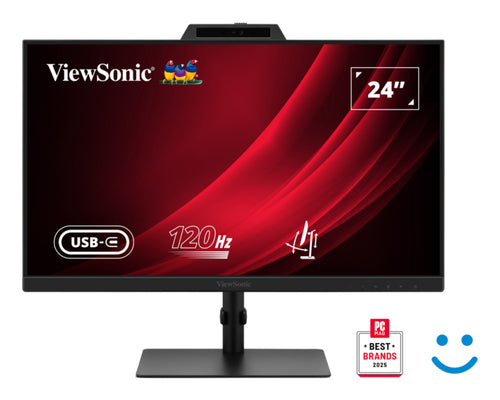 24 Zoll Full HD IPS Videokonferenz-Monitor 1920x1080