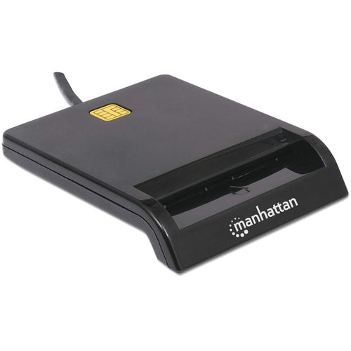 USB-A Smart Card Reader 12Mbps External Windows Mac Black