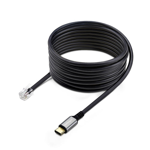 Headset Adapter StarTech.com UR9 USB-C to RJ-9 1.8m Black