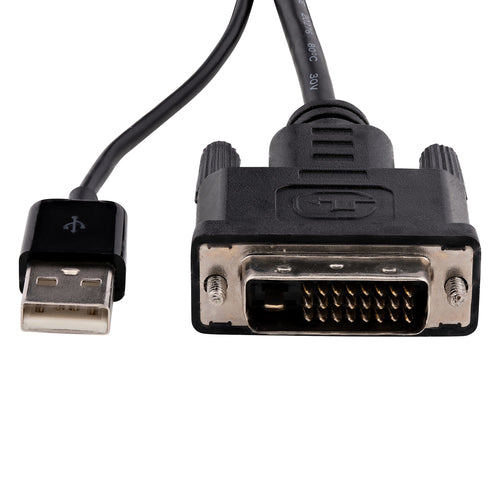 StarTech DVI2DP2 DVI auf DisplayPort Adapter – 1920x1200 Video Konverter – 0,254m