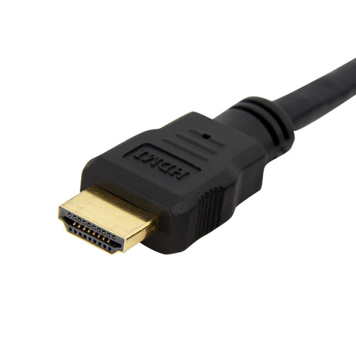 4K High-Speed HDMI-Kabel 0,9 m mit Panelmontageadapter 10,2 Gbit/s