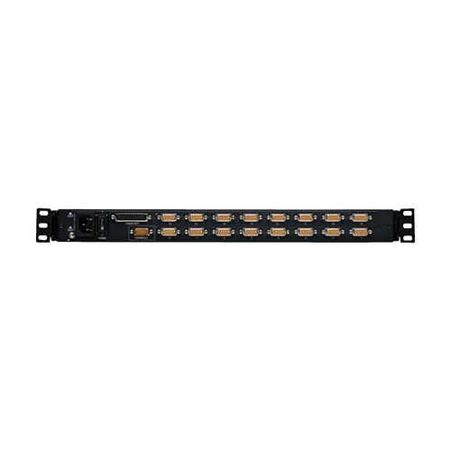 KVM-Switch 16-Port Rack-Mount-Konsole mit 19-Zoll-LCD 1280x1024