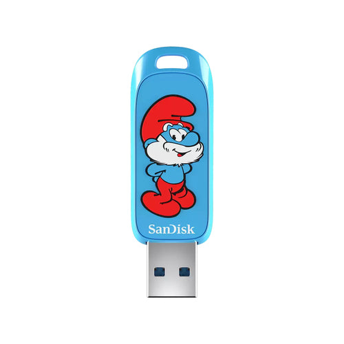 SanDisk Smurfs USB flash drive