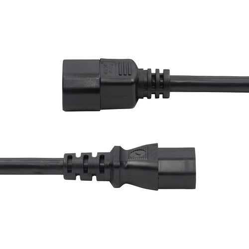 StarTech 8714-6600 Stromverlängerungskabel – 1,8 m schwarz C14 auf C13 PDU-Kabel