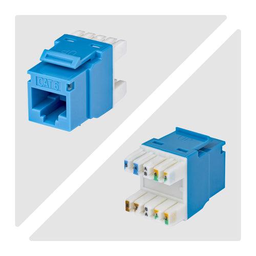 StarTech.com C6KEY110180BL24PK keystone module