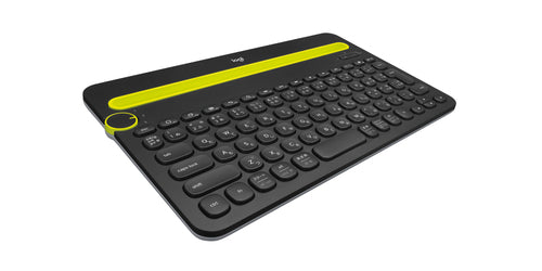 Kabellose Bluetooth Tastatur Logitech Schwarz Ergonomisches Design