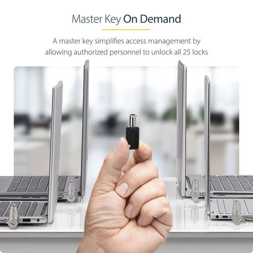 StarTech.com UNIVMK25-LAPTOP-LOCK cable lock