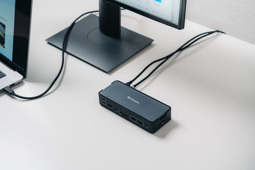 Verbatim CDS-15 USB 3.2 Gen 1 Type-C Wired Adapter 100W 3.5mm 1000Mbit/s