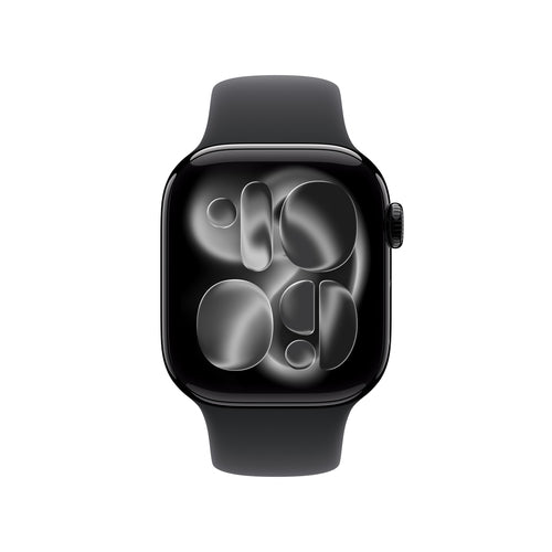 Smartwatch Apple Watch Series 11 GPS 42mm OLED Touchscreen 64GB Jet Black Aluminium