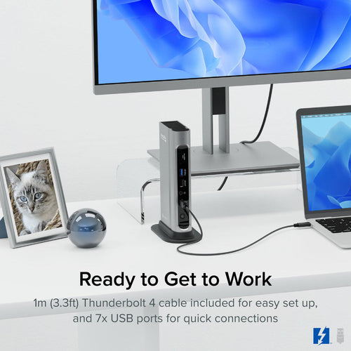Plugable Technologies TBT4-UDZ laptop dock/port replicator