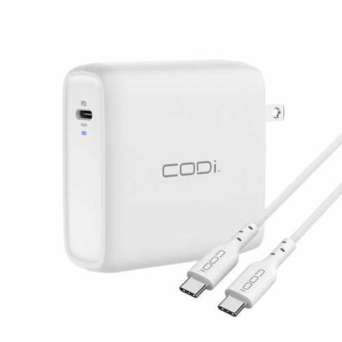 AC-Ladegerät für Mobilgeräte CODi A01118 Innen 2m Kabel Weiß