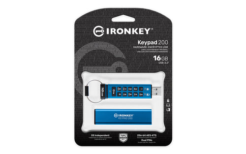 Kingston Technology IronKey Keypad 200 USB flash drive