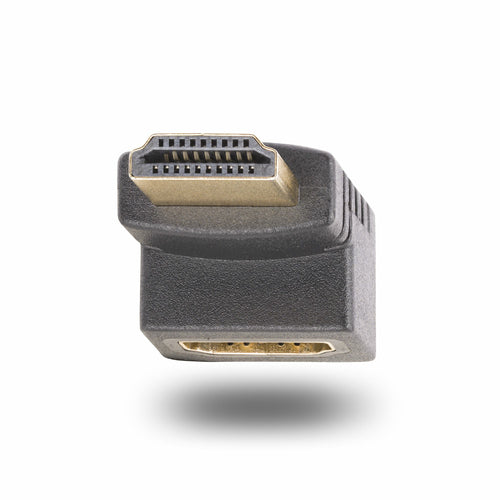 HDMI Angle Adapter 4K 60Hz Male to Female 90-Degree Connector