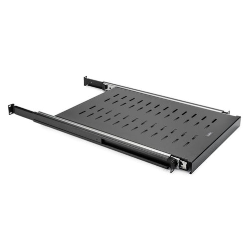 Rack Shelf Rocstor Y10E049-B1 Adjustable Black Silver Durable