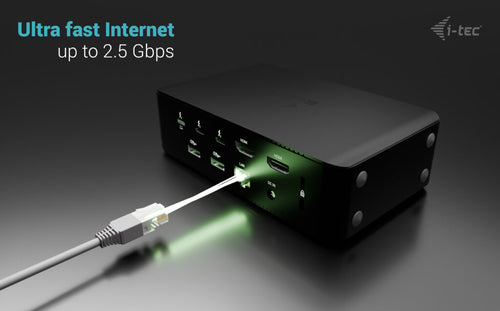 i-tec TB5QUATTRODOCKPDUK laptop dock/port replicator